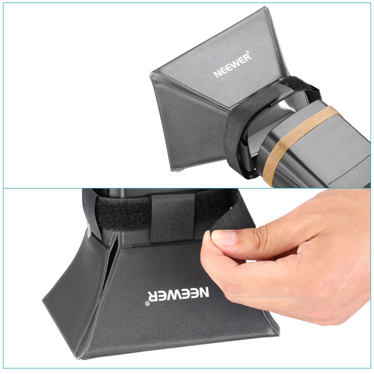 Neewer® 4"x5"/10cmx13cm Universal Foldable Flash Light Diffuser Softbox For Canon Nikon Sony Sigma Olympus Minolta Sunpak DSLR Cameras, Such As Canon 580EX 550EX 540EZ 430EX 420EX 380EX 430EZ Nikon SB-800 SB-600 SB-80DX SB28