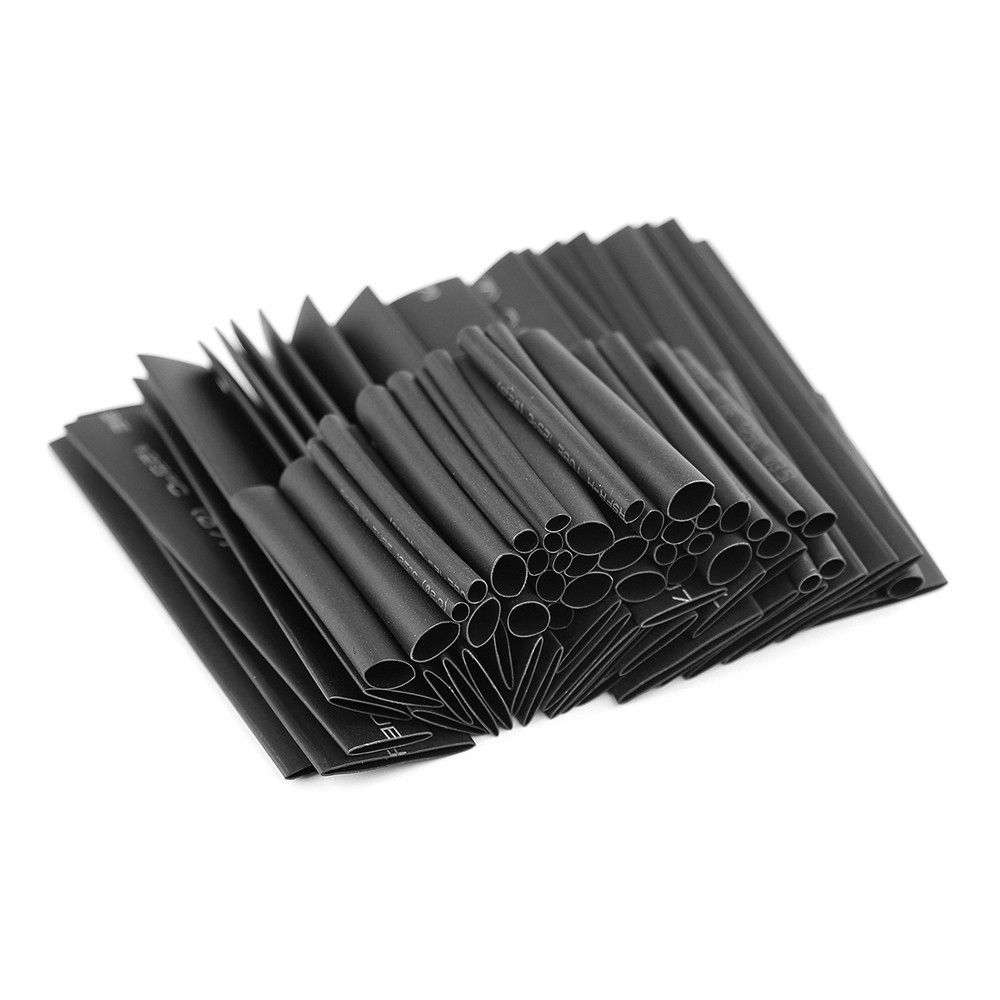 127pcs PE Heat Shrinkable Tube Wire Cable Insulated Sleeving