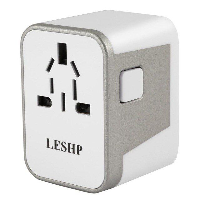 110-250V 3AC 4 Ports USB Universal Travel Charger