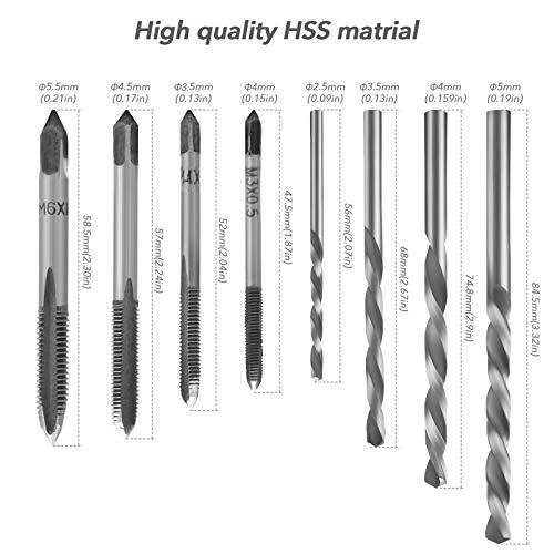9piece THandle Adjustable Tap Holder Wrench  Metric Machine