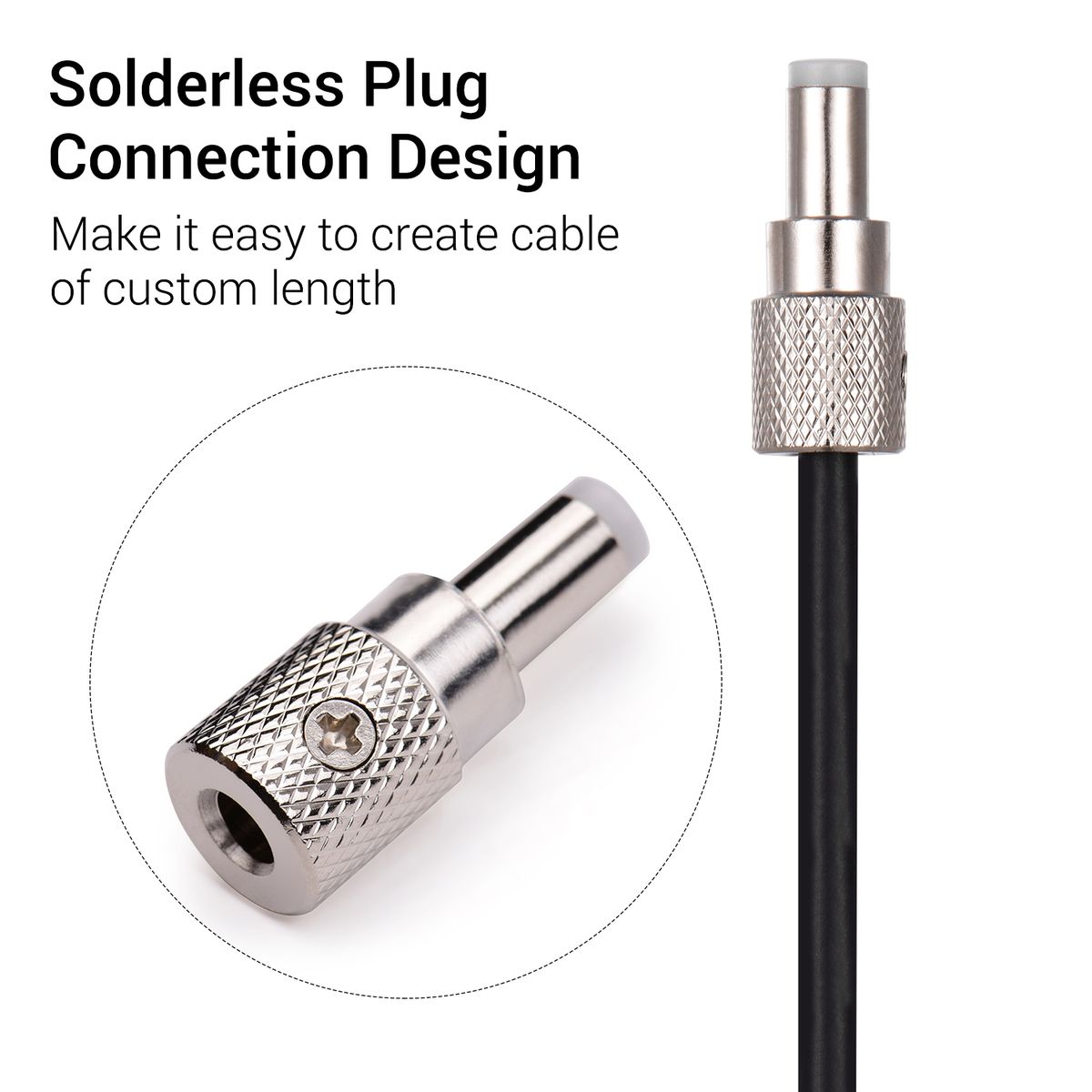 Compact Solderless DC Cable Kit DIY Guitar Pedal Board