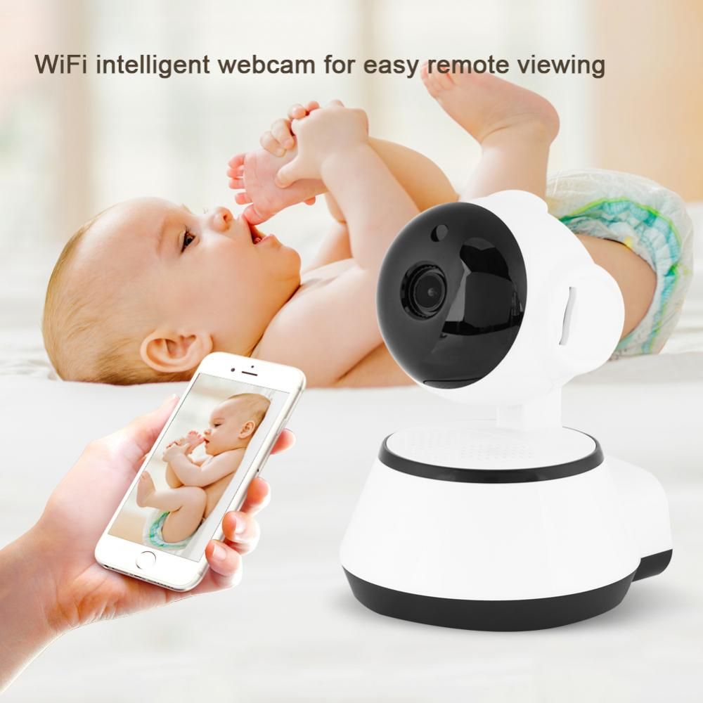 Audio Video Monitor WIFI Wireless Intelligent Network Sleeping Monitor Camera HD 720P Baby Home Viewer Indoor Night Audio
