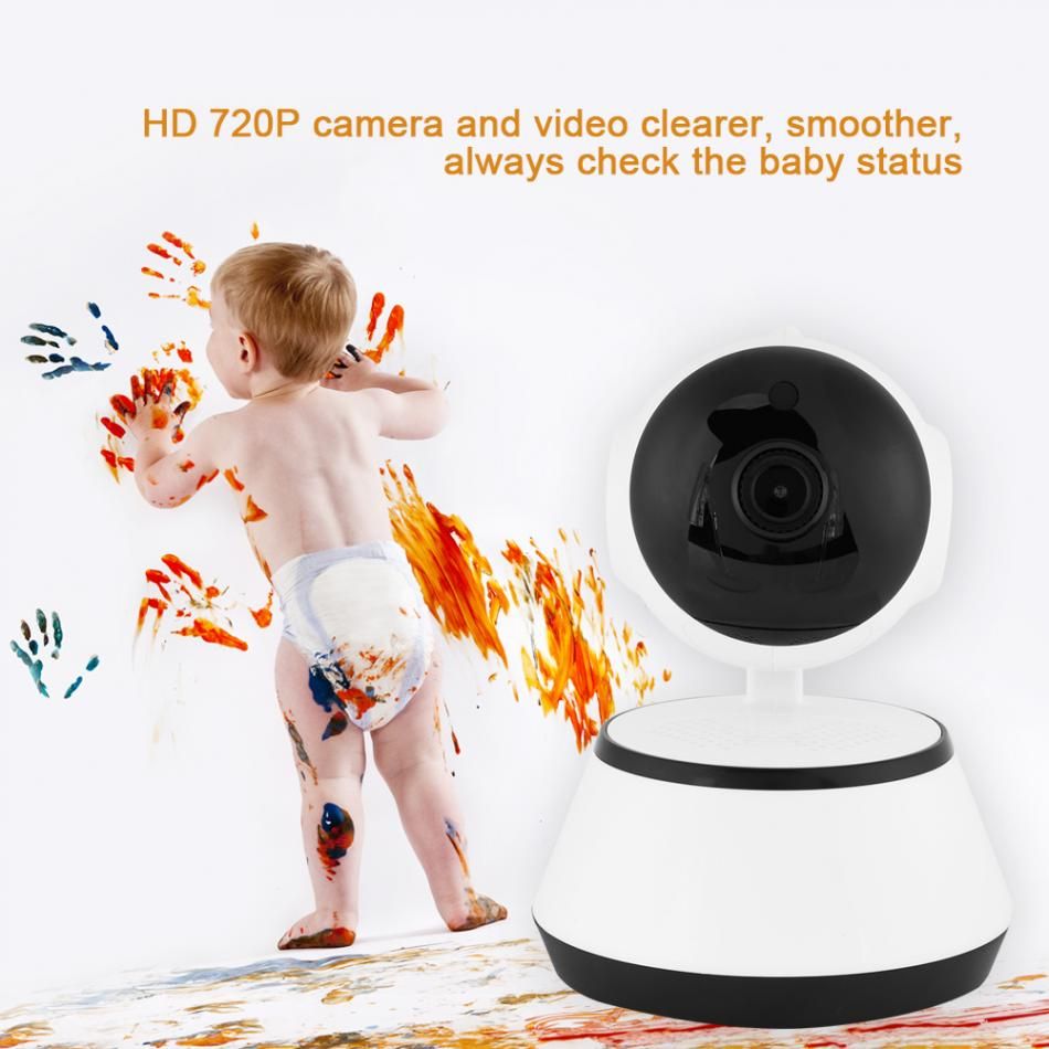 Audio Video Monitor WIFI Wireless Intelligent Network Sleeping Monitor Camera HD 720P Baby Home Viewer Indoor Night Audio