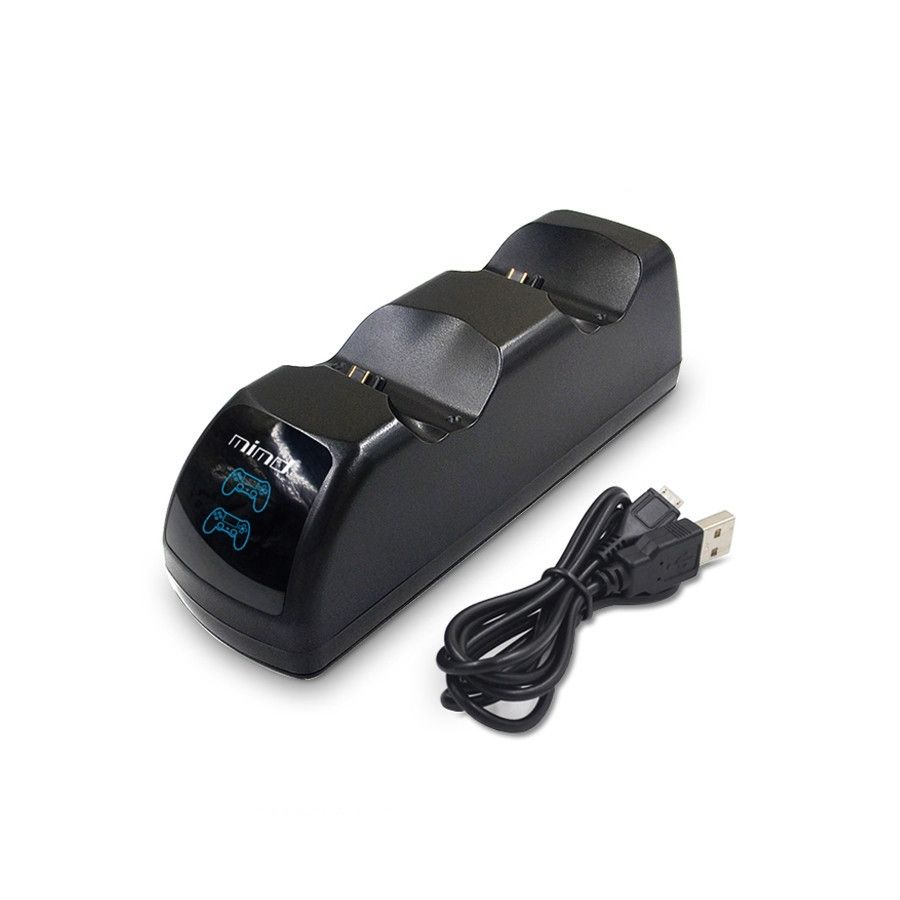 Wireless Controller USB Dual Charger For PS4