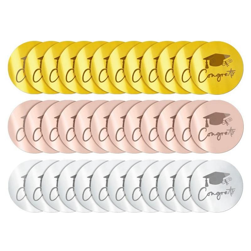 36Pcs Graduation Cupcake Toppers Acrylic Cake D