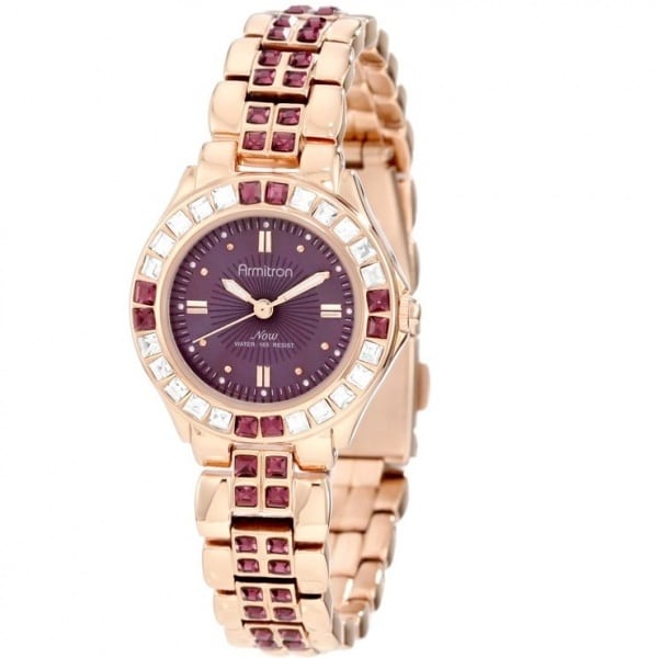 Women's Crystal Gold Watch