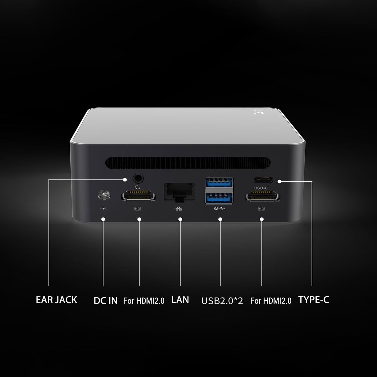 Mini PC Windows 11 8GB RAM 256GB SSD Mini Desktop Computer