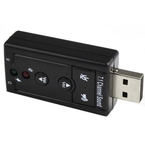 External USB AUDIO SOUND CARD ADAPTER VIRTUAL 7.1 Ch