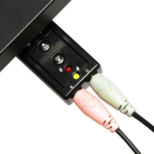 External USB AUDIO SOUND CARD ADAPTER VIRTUAL 7.1 Ch