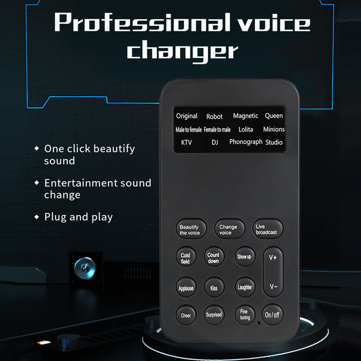 Professional Voice Changer  Sound Card Sound Effects Machine