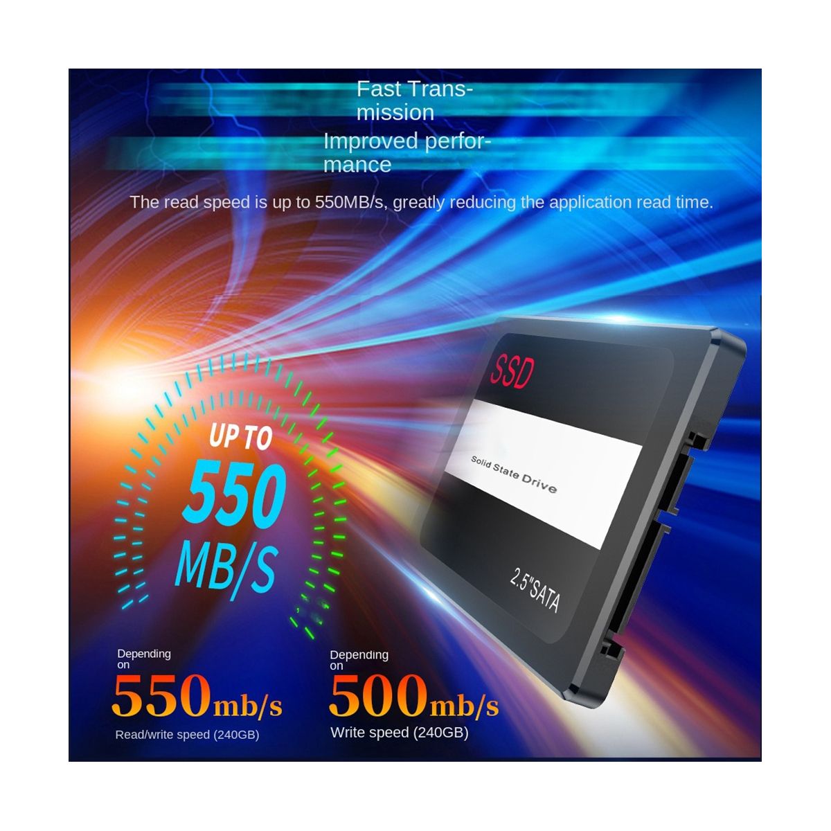 Hard Drive Disk 512Gb 2.5 Ssd Solid State Drives for