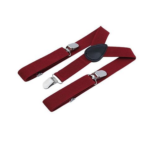Men's Executive Suspender- Wine