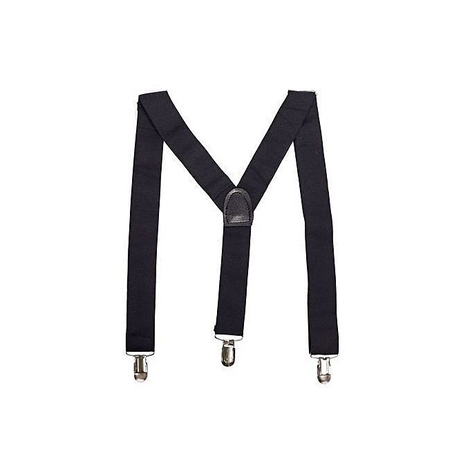 Men's Exclusive Suspender - Black