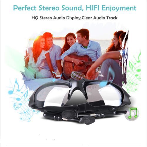 FBI Glasses Bone Conduction Headset  Bluetooth Sunglasses
