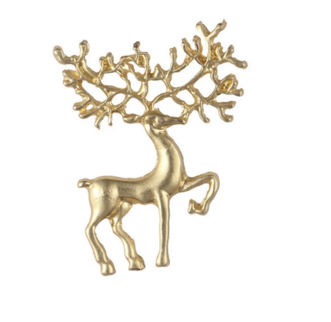 Deer Pin Brooch For Men