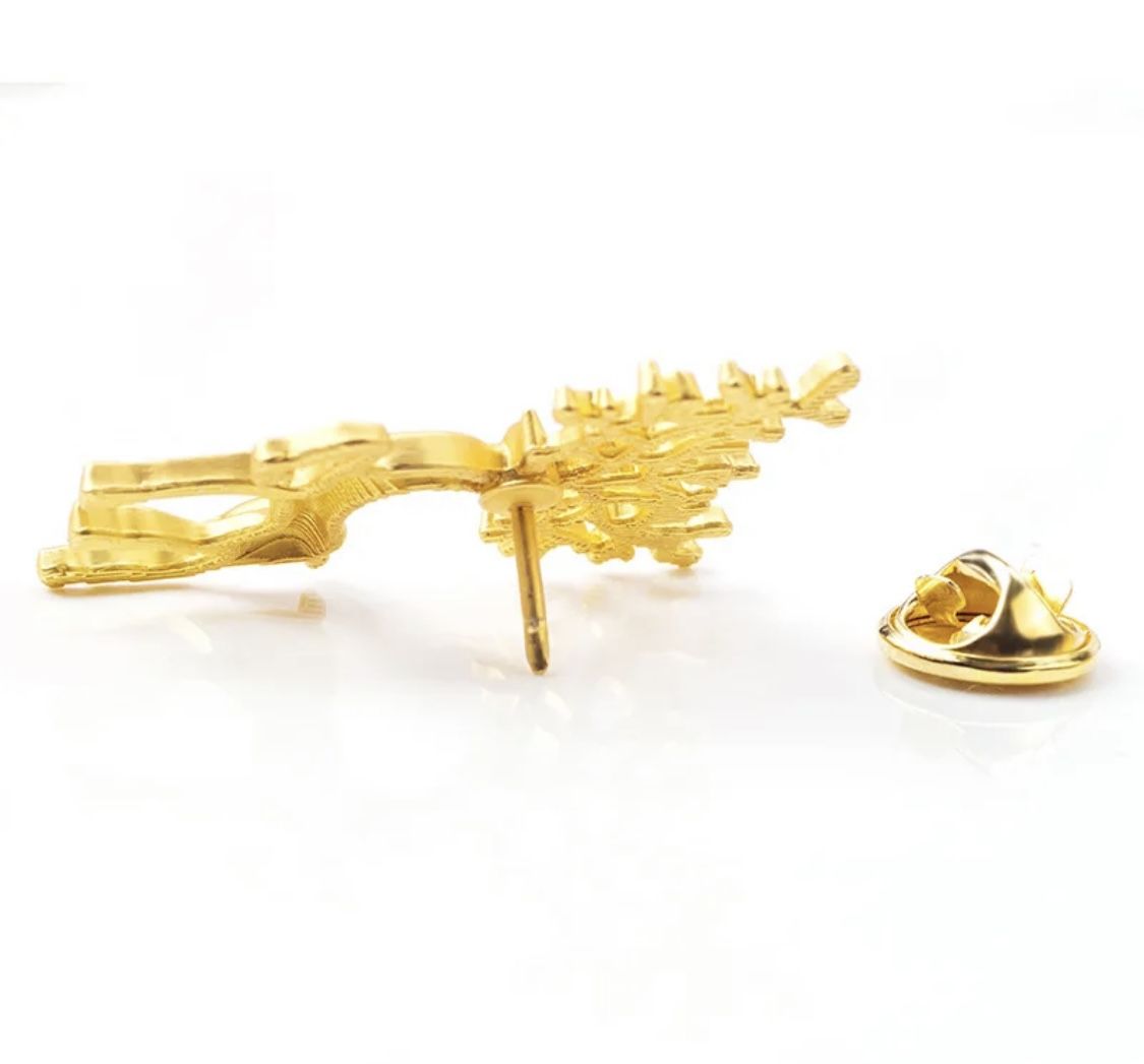 Deer Pin Brooch For Men