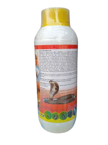 Snake & Reptile Repellent Fumigation Chemical - 1L