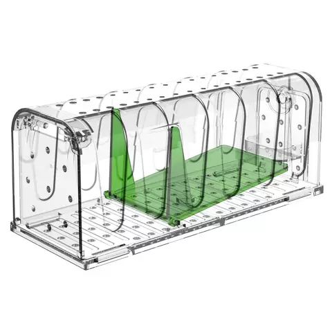 Plastic Humane Mouse Trap Rat 1PC  Rodent Live Catcher No Kill Green