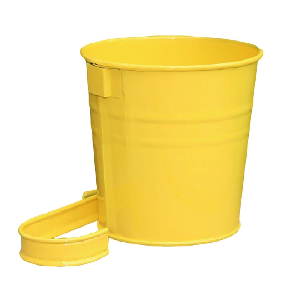 Flower Pot Balcony Hanging Succulent Planter Flowerpot Yellow