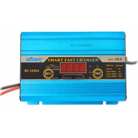 20a Auto Digital Smart Battery Charger