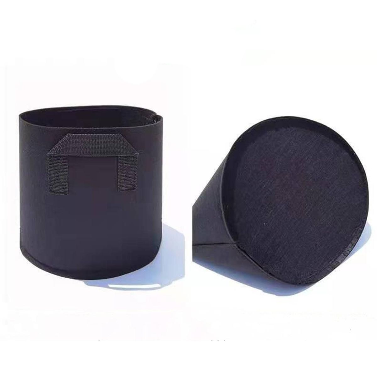 6Pcs Planter Bags Plant Vegetable Growth Bags Nursery Container Black