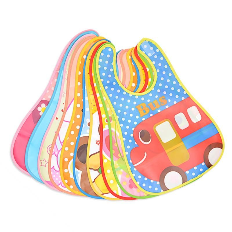 2PCS Adjustable Baby Bibs