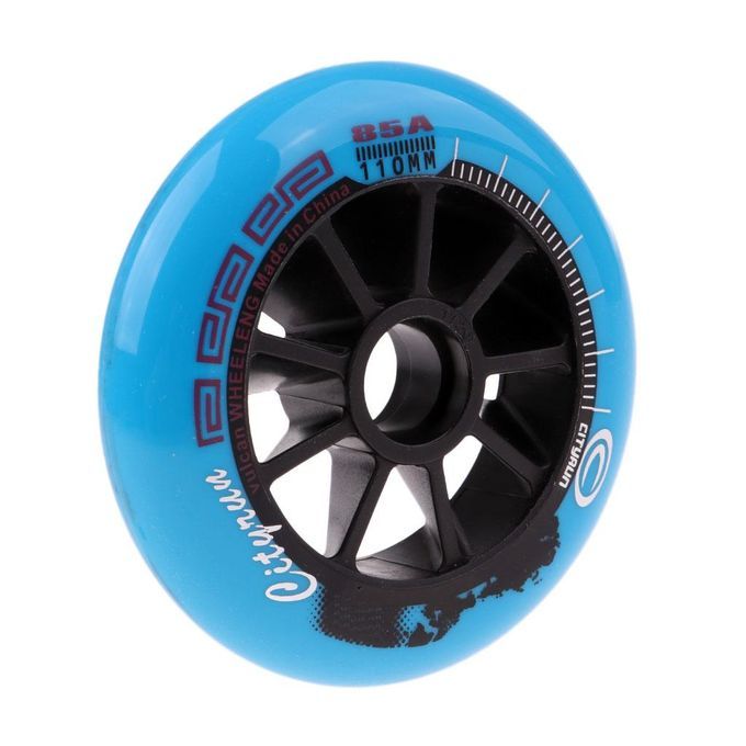 Speed Skating Wheels Outdoor Indoor Inline Skate Wheels 110mm Blue