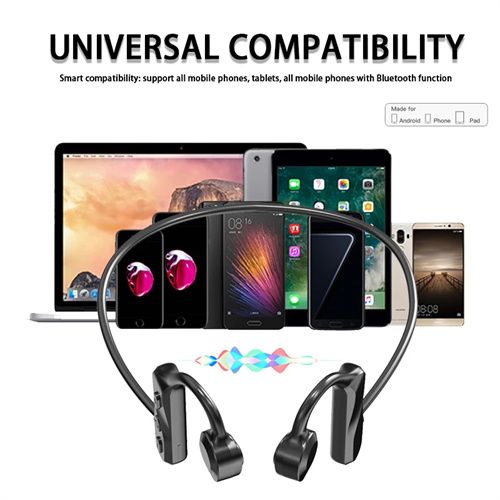 Bone Conduction Bluetooth Headsets Wireless Earphones
