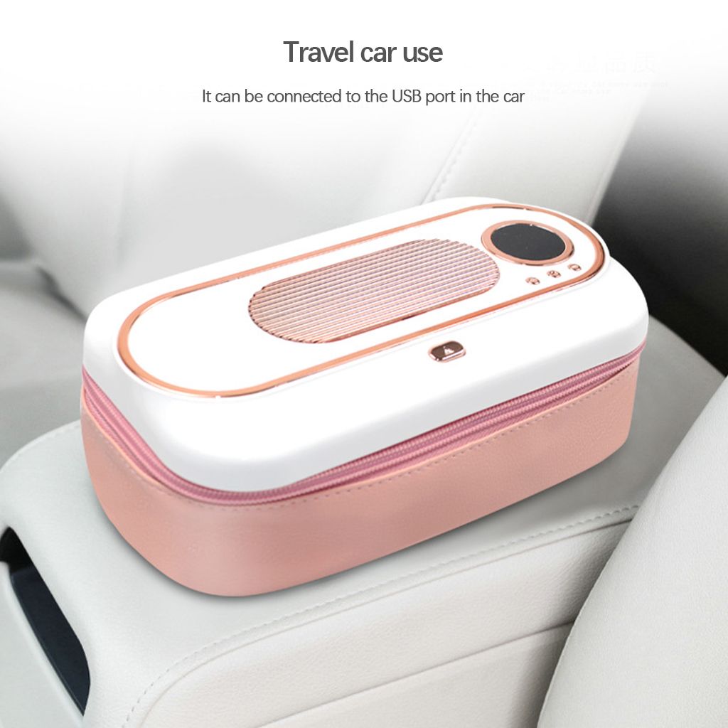Portable  Warmer LED Display Wet Tissue Storage Case For