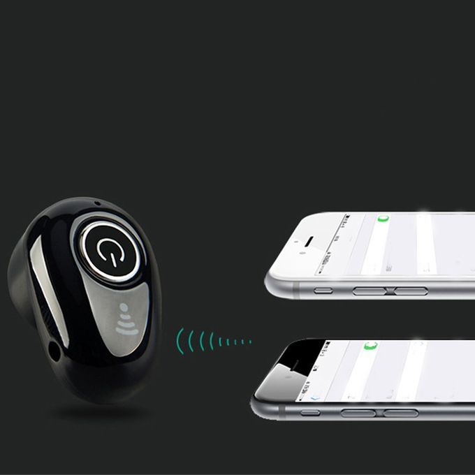 S6  Headset Wireless   Style Ultra Small Sports 4.1 Stereo Headset-black