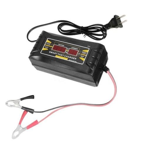 Full Automatic Car Battery Charger 110v/220v To 12v 6a Smart Fast Power