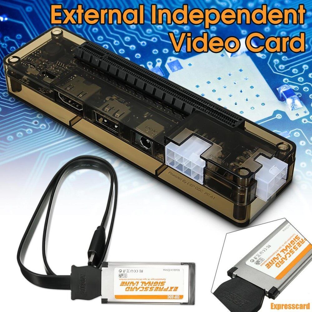 .0 EXP GDC Laptop External -E Graphics Card For Beast Expresscard W/ Cable