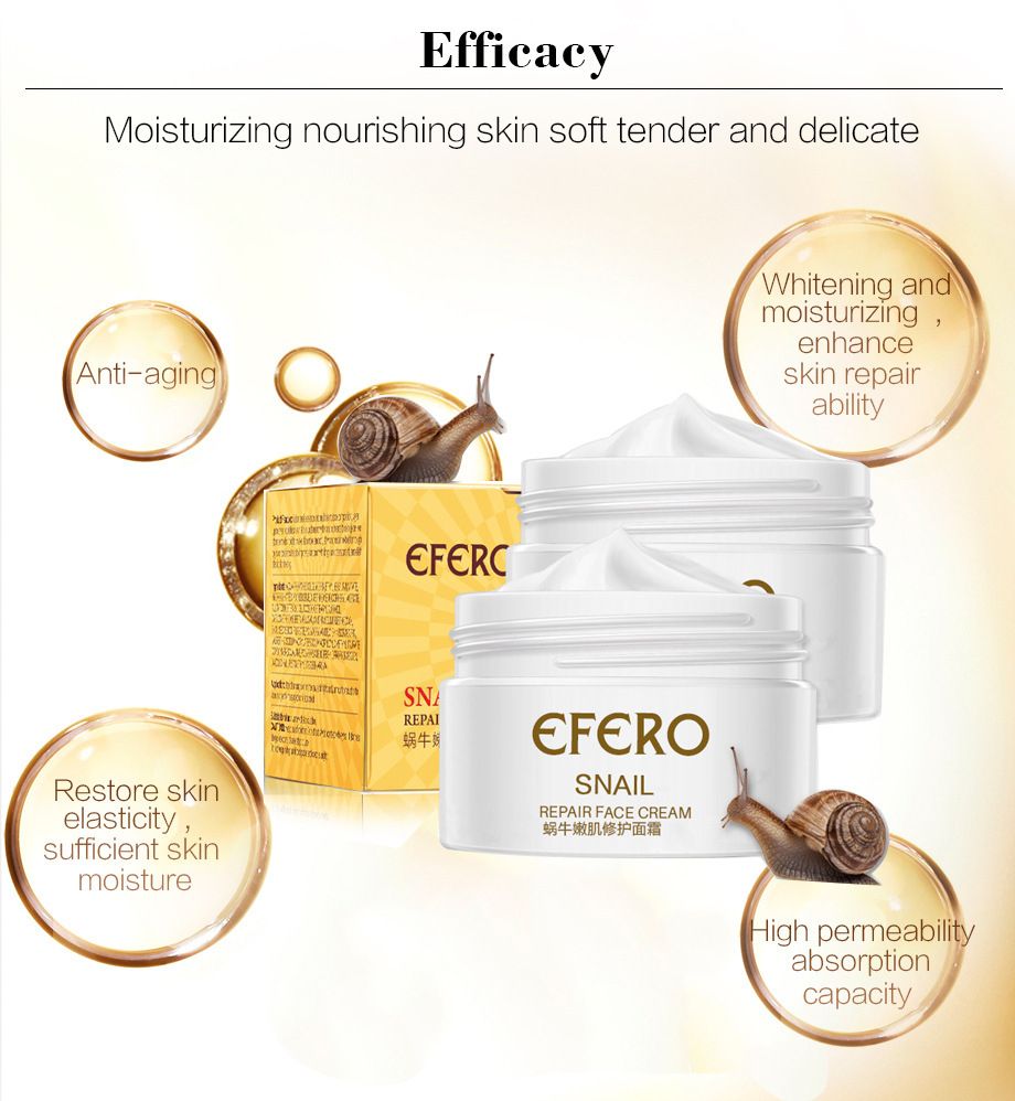 Snail Face Repair Cream Anti-aging& Anti Wrinkle - 30g
