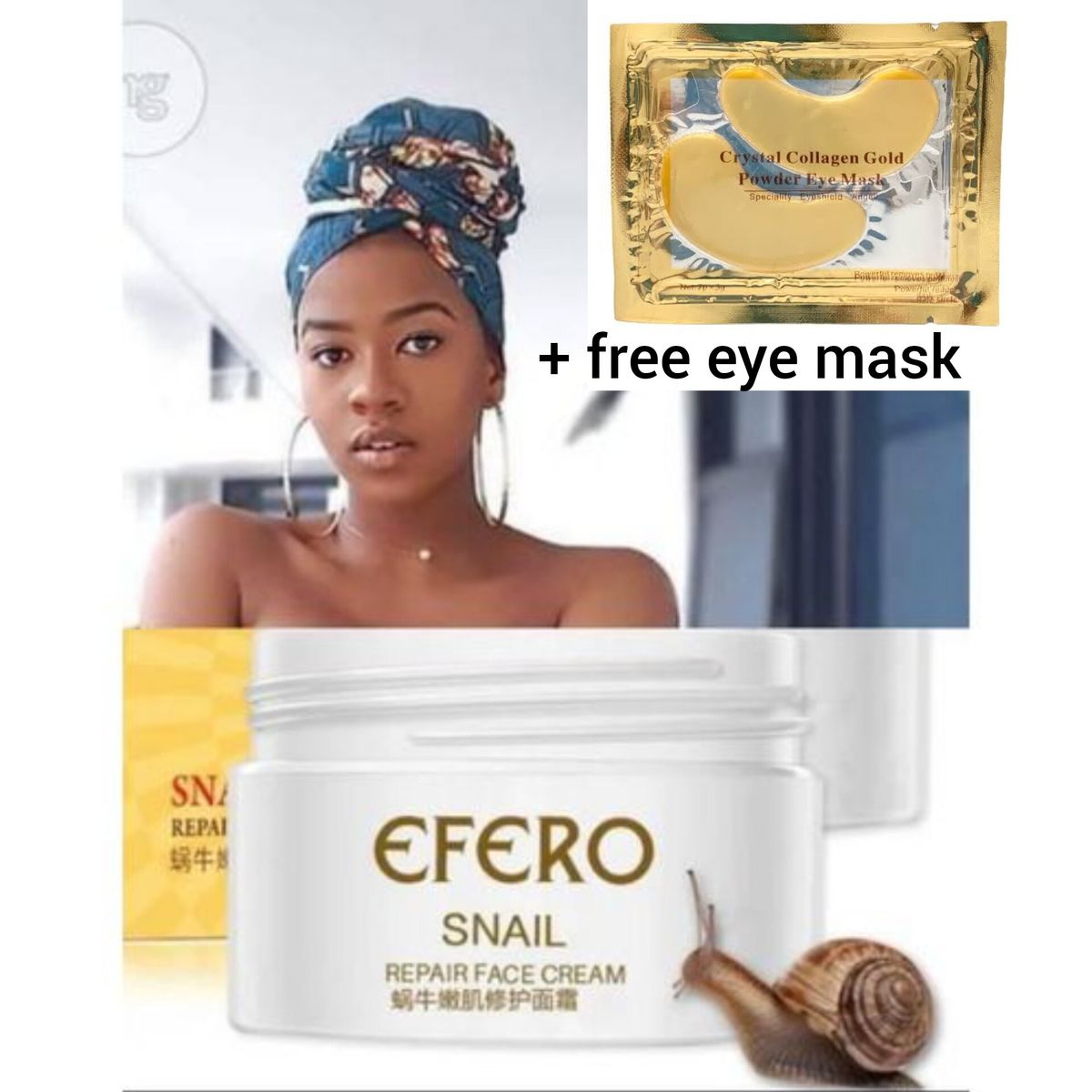 Snail Face Repair Cream Anti-aging& Anti Wrinkle - 30g