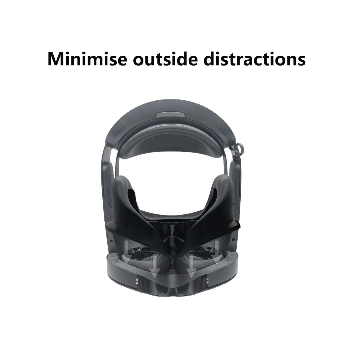 For 2023 Mate Quest Pro Blackout Eye Masque VR
