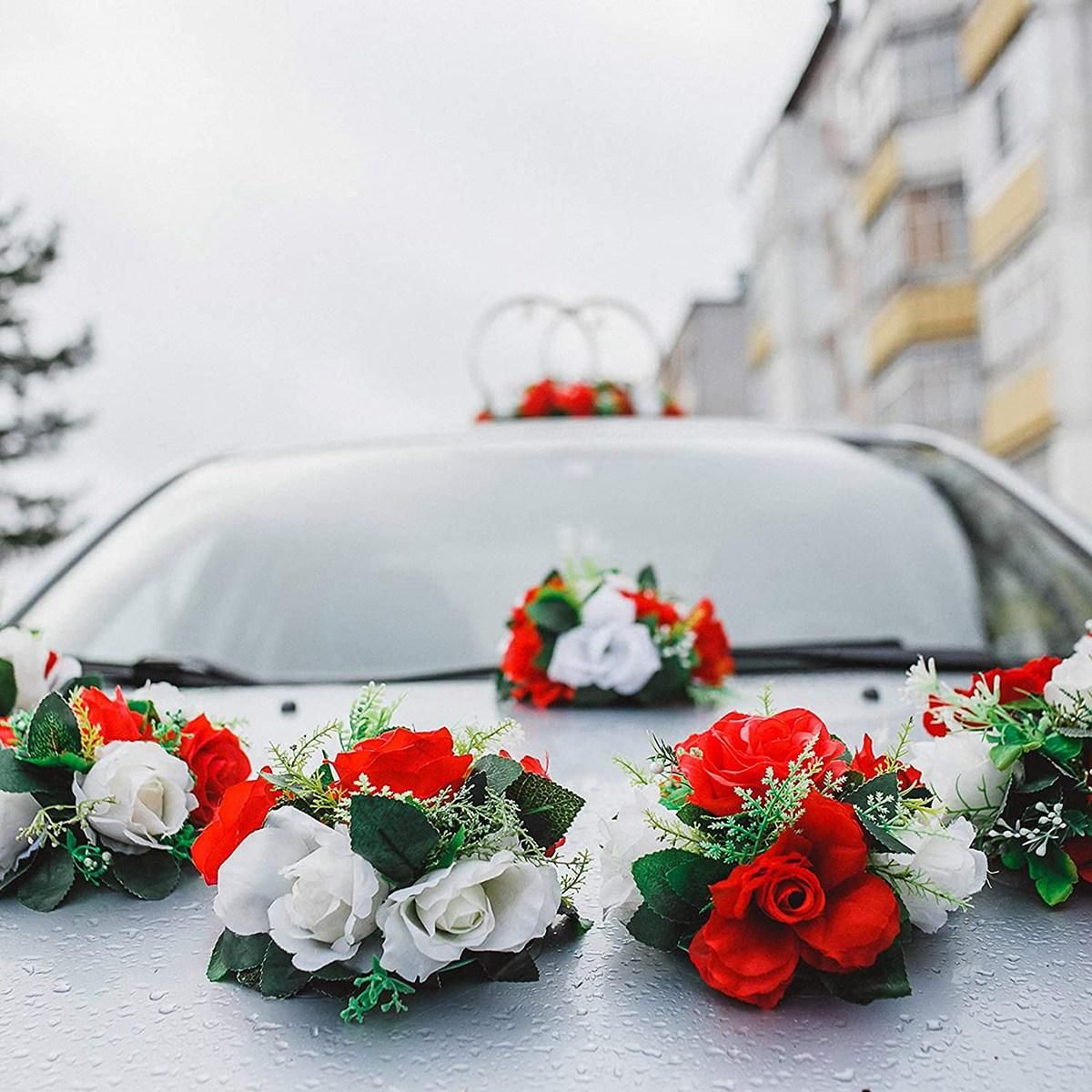 2Pcs Square Flower Foam Cage with Floral Foam,for Wedding