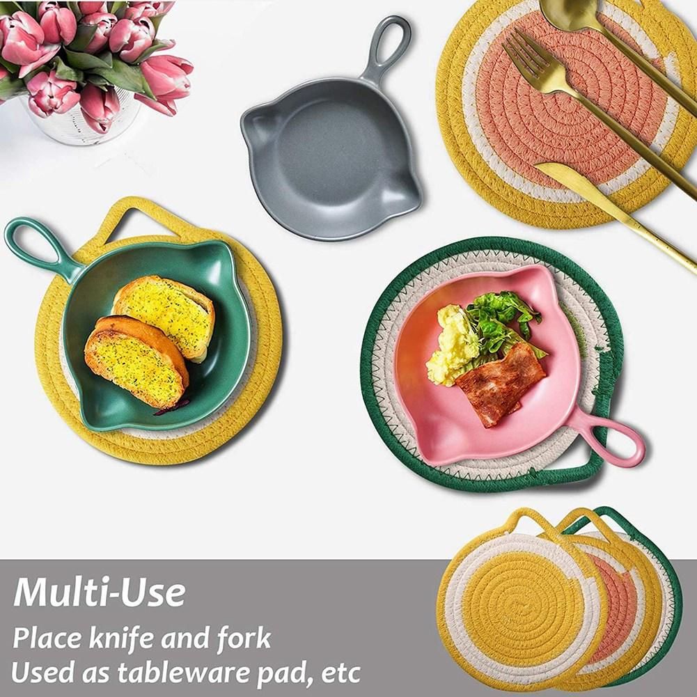 Pot Mats Set Kitchen Trivets,Coasters Hot Pads Mats for Cook