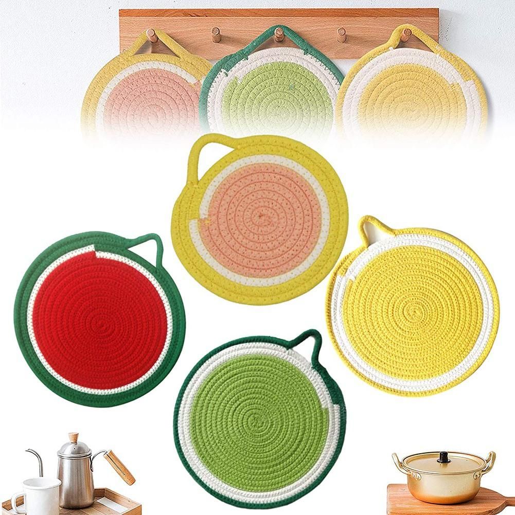 Pot Mats Set Kitchen Trivets,Coasters Hot Pads Mats for Cook