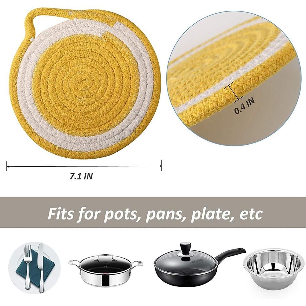 Pot Mats Set Kitchen Trivets,Coasters Hot Pads Mats for Cook