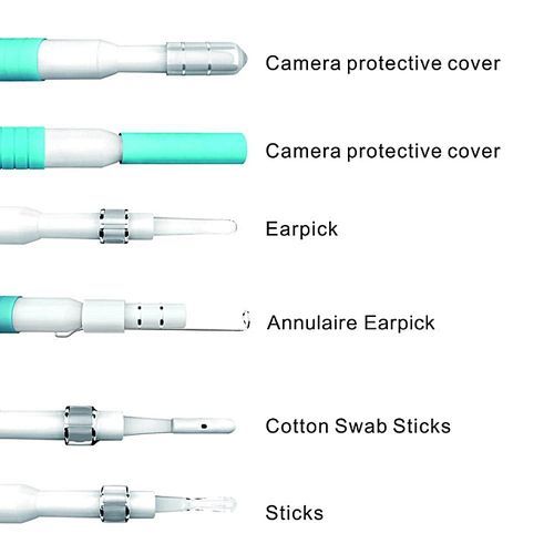 Teepao Otoscope Ear Endoscope , 1.3 Megapixels 720P HD Ear
