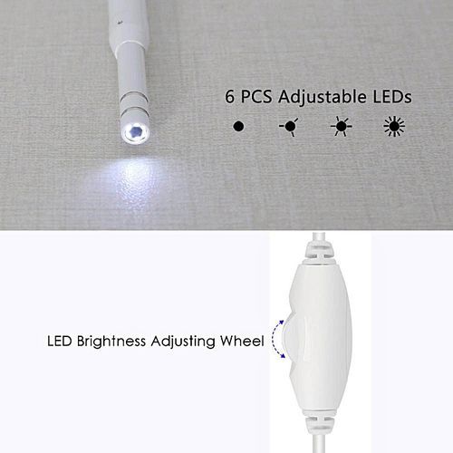 Teepao Otoscope Ear Endoscope , 1.3 Megapixels 720P HD Ear