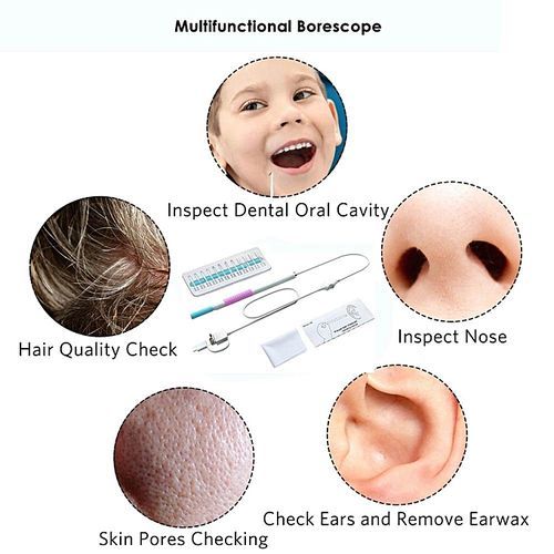 Teepao Otoscope Ear Endoscope , 1.3 Megapixels 720P HD Ear