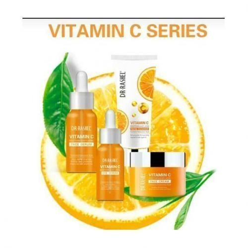 Complete Vitamin C Face Set - Face Cream, Eye Serum, Face Serum, & Facial Cleanser..