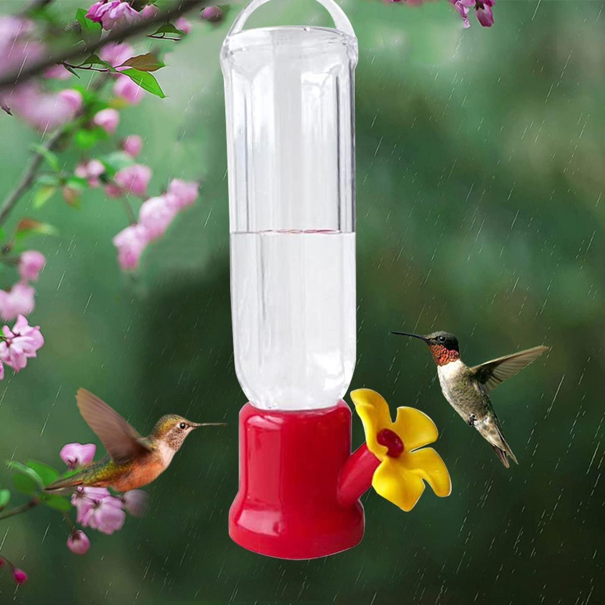 4Pcs Hummingbird Feeders Portable Hummingbird Feeders
