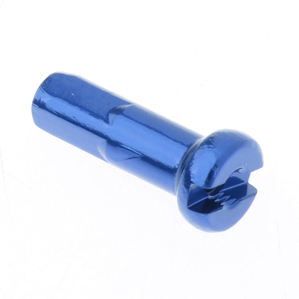 10 Count Bike 14G Spoke Nipples End Caps Ends MTB Road Bicycle Blue