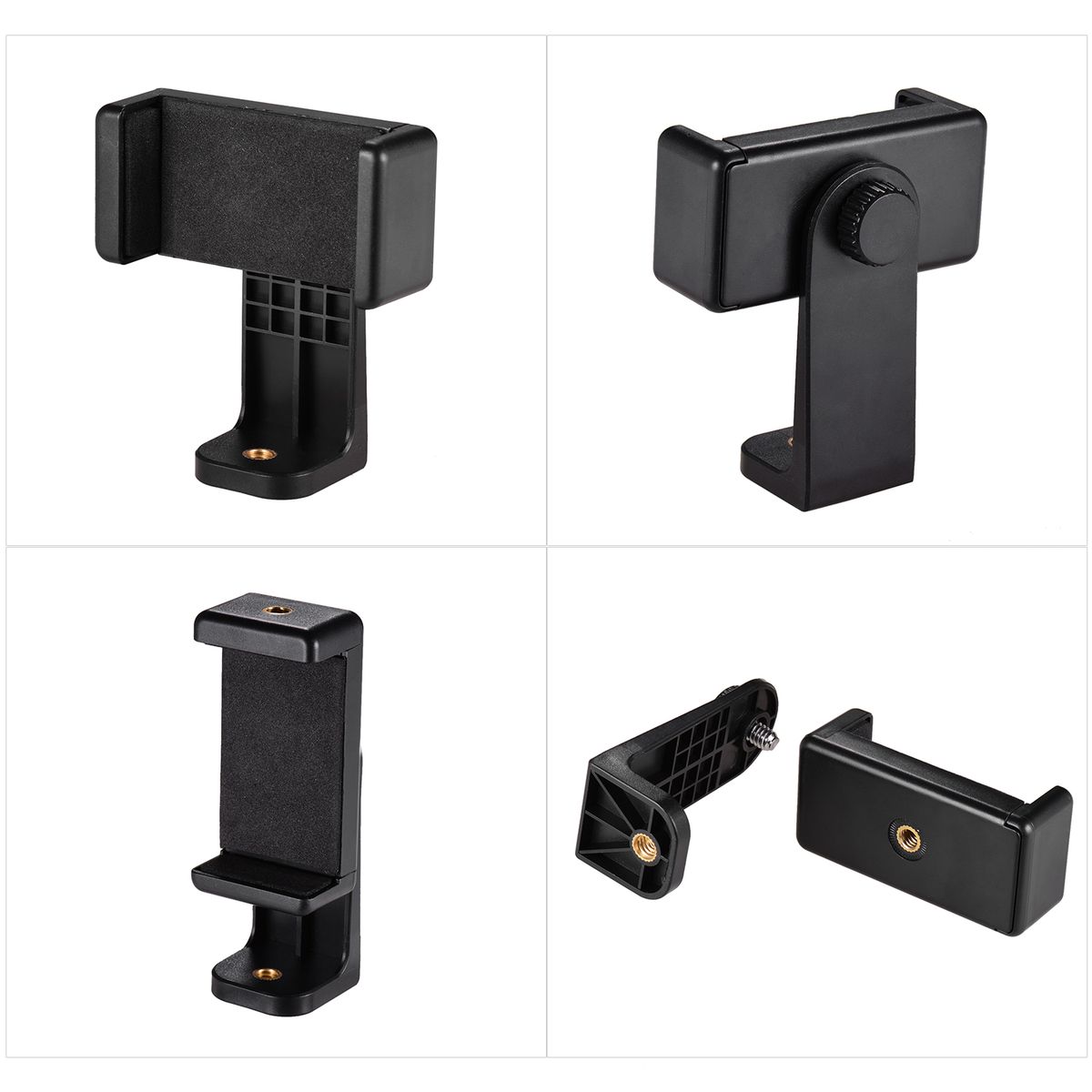 Smartphone Clamp Holder Phone Mount Adapter Phone Clip For