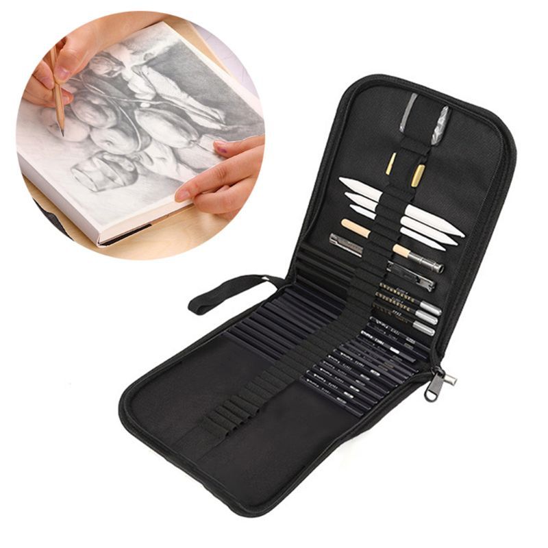 Sketch Drawing Pencil Professional Charcoal Sketch Tool Set