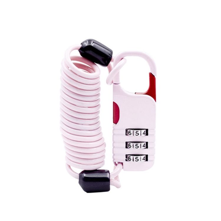 Anti Theft Password Lock Motorcycle Car Basket Soft Lock