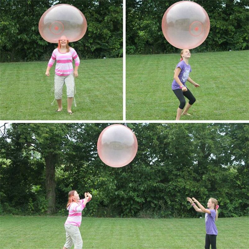 30cm/11.81in Wubble Bubble Ball Super Inflatable Antistress Ballon Outdoor Water Toys Green