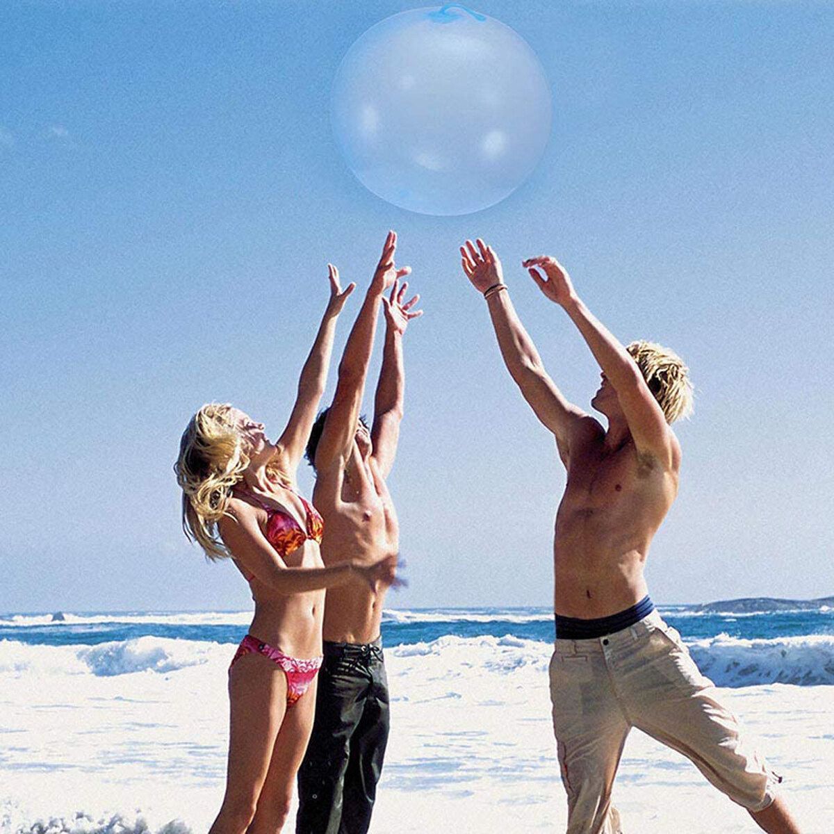 30cm/11.81in Wubble Bubble Ball Super Inflatable Antistress Ballon Outdoor Water Toys Green